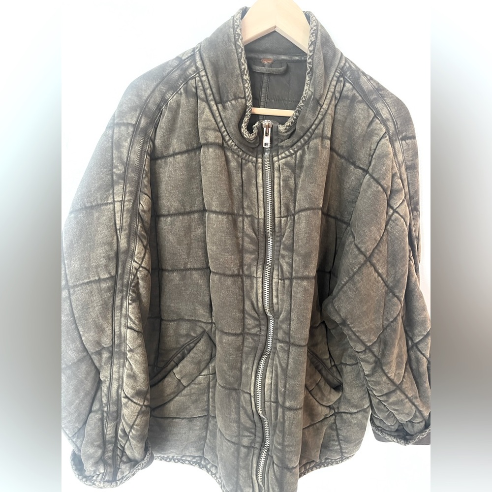 Free people Womens quilted jacket